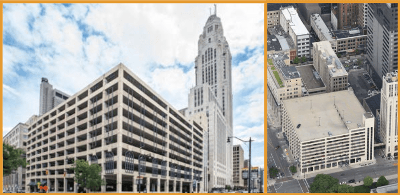 Columbus Mobility Hub Case Study 2 The Columbus Mobility Hub is currently transforming from a structured parking garage with one category of revenue (parking) into a wholly new asset class - Mobility Hub