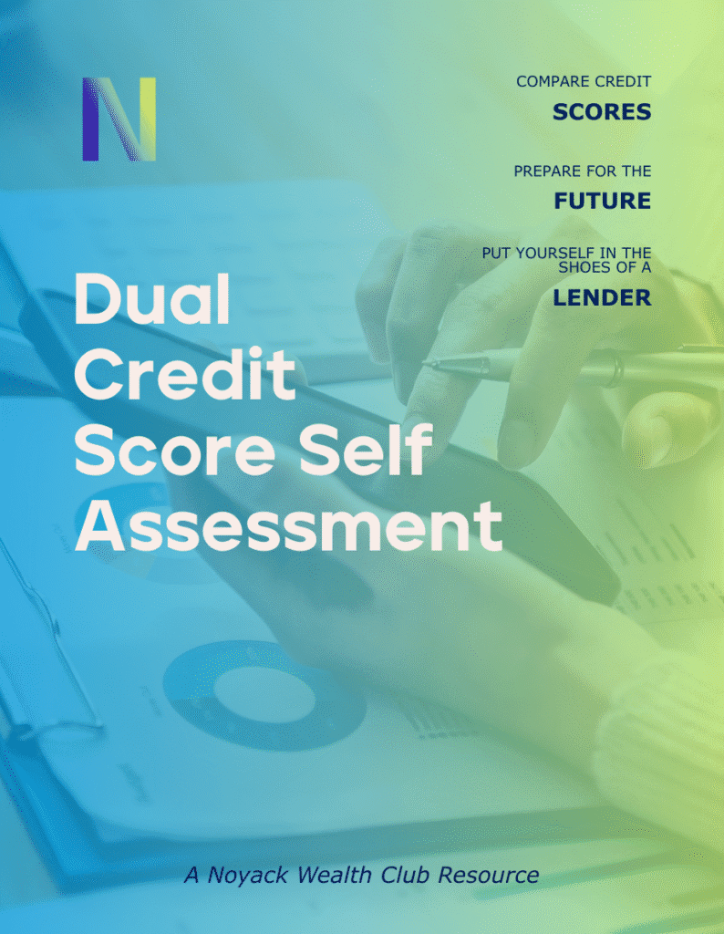 Dual Credit Score Self-Audit Worksheet