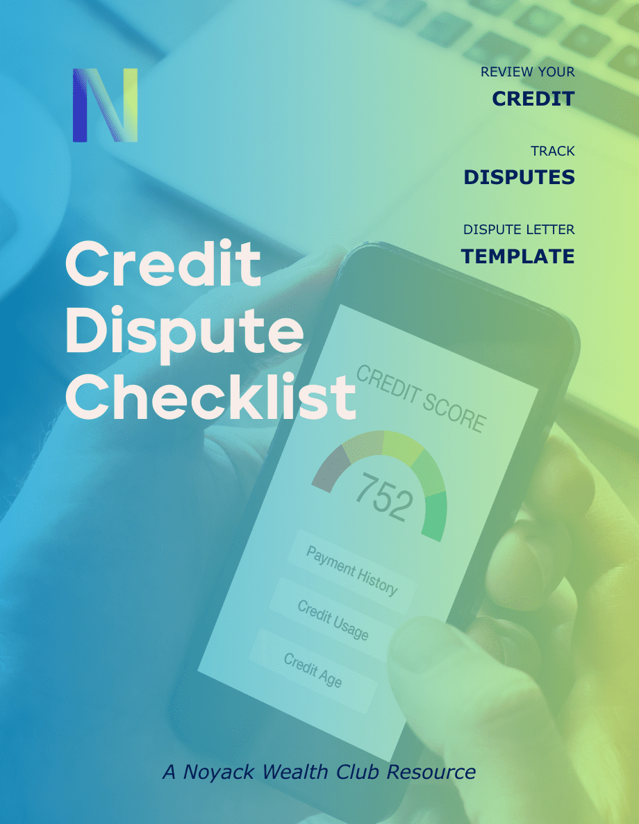 Error Spotting & Dispute Checklist