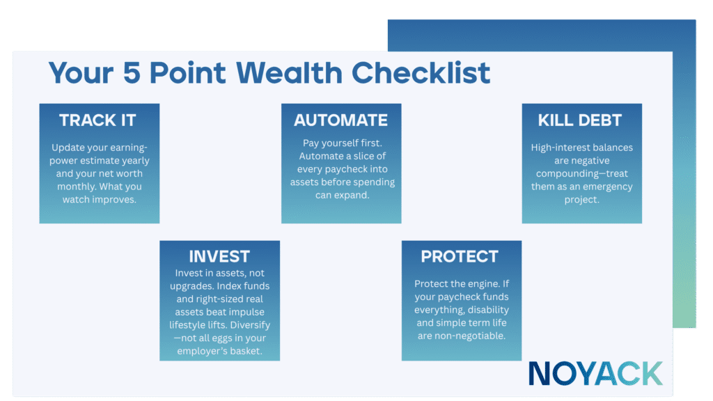 The Real Value of Your Earning Power (And How to Calculate It) 3 earning power checklist